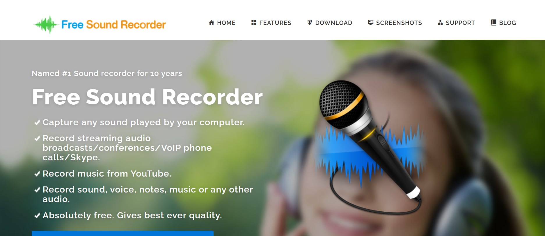 Free sound recorder